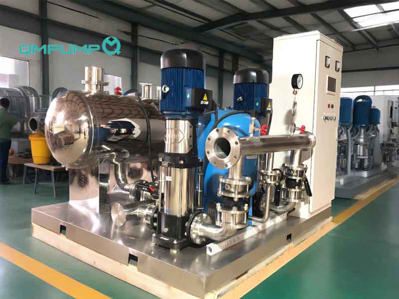 無負壓變頻供水泵組應用在園區工廠